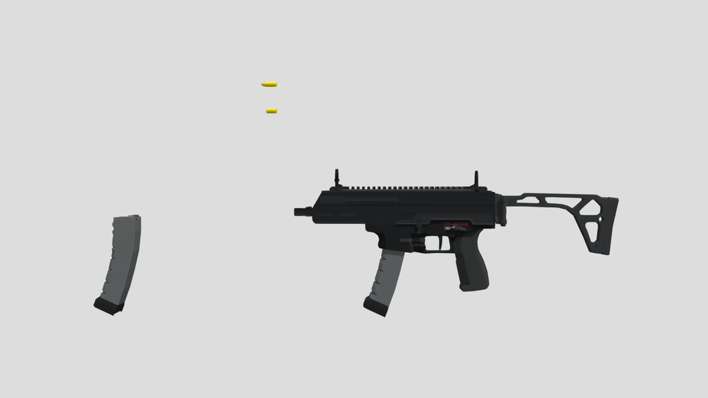 low-poly HS Produkts KUNA 9mm