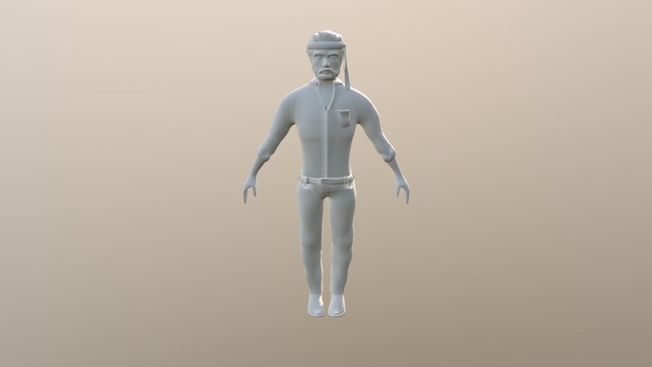 Office Hermit 3D Model