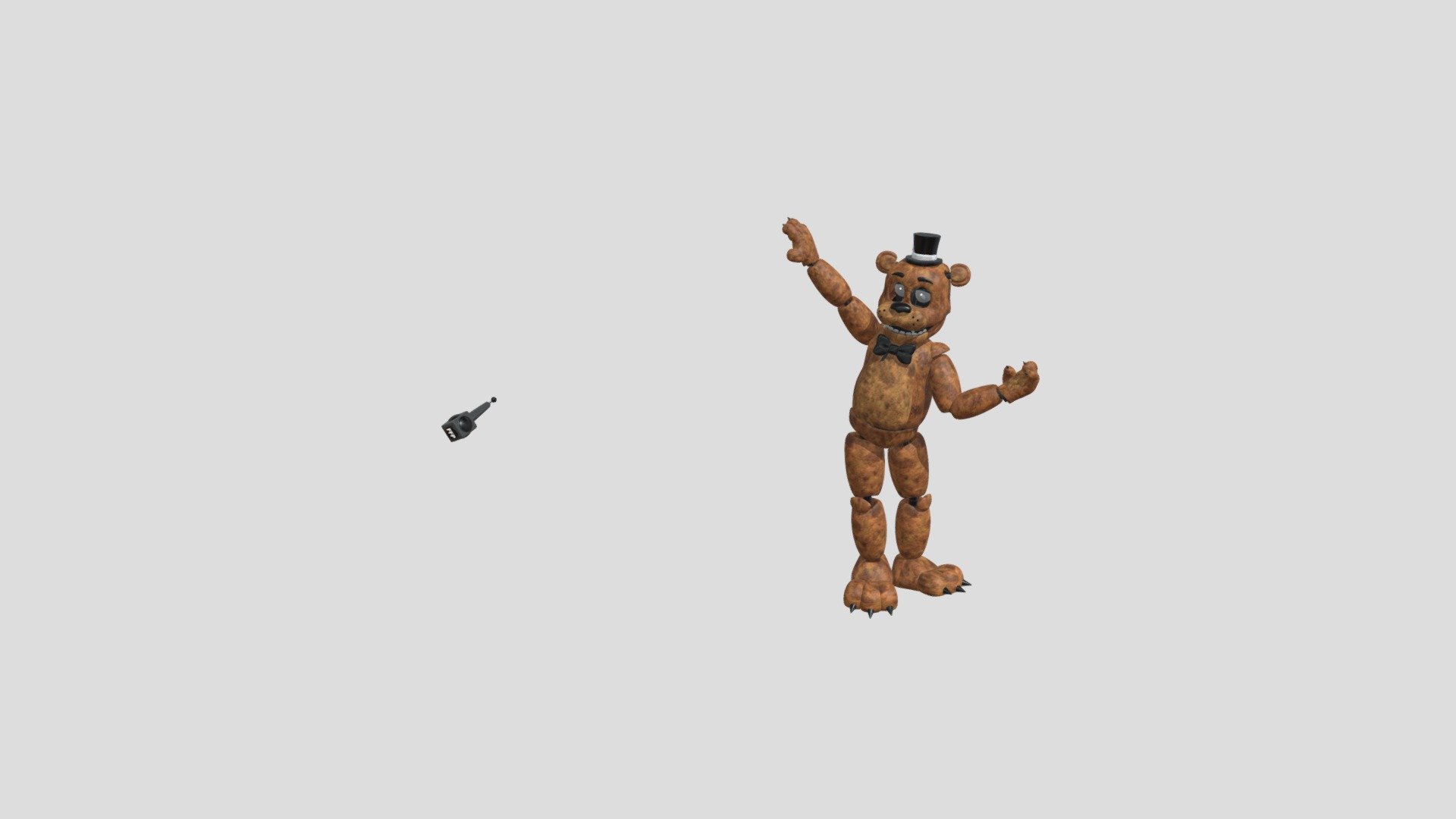 rebuilt freddy - 3D model by fgsdgsadgsd [67462f5] - Sketchfab