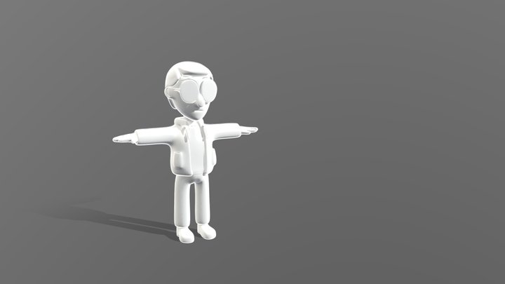 自画像 3D Model