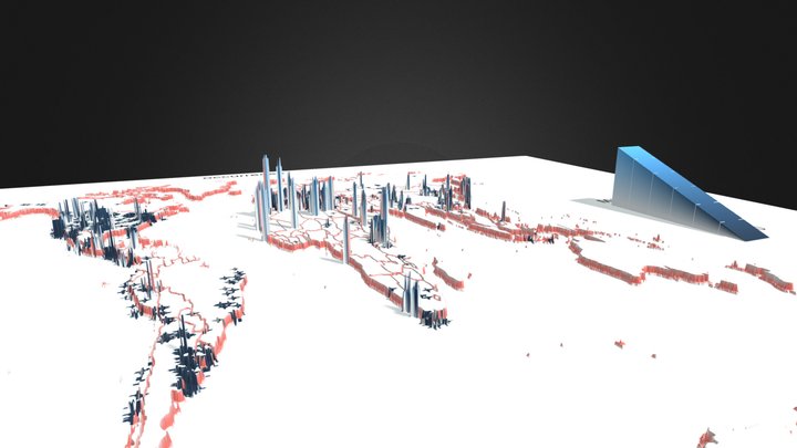 3D map PaleoBio Database 3D Model