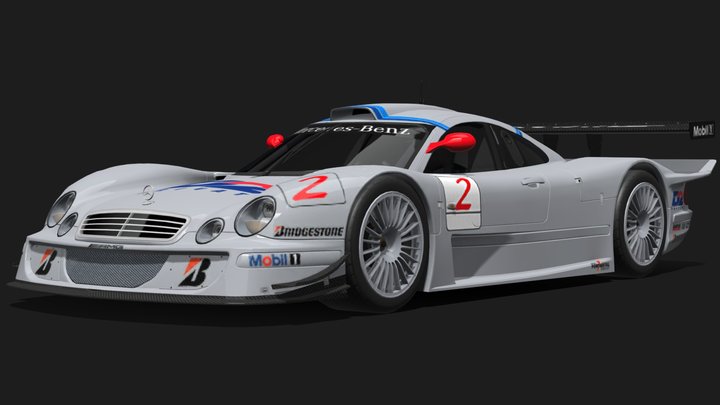 1998 Mercedes-Benz CLK LM – Free 3D Model STL