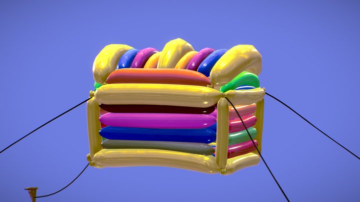 Balloon Chest – Kostenloses 3D-Modell STL
