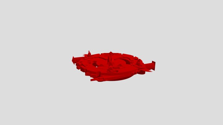 Beyblade The Expriment 2 0 (1) 3D Model