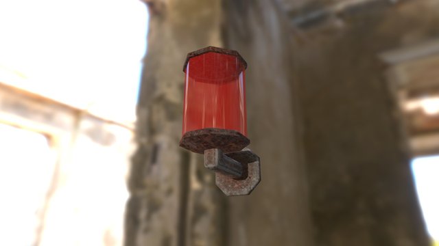 Warning Light 3D Model