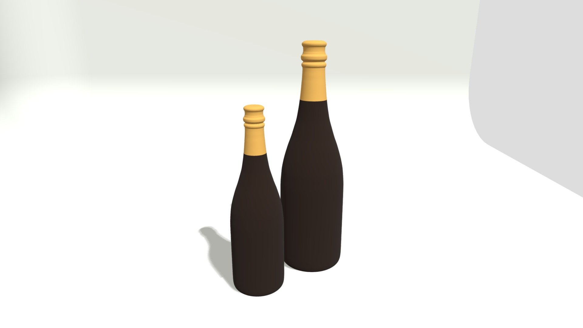 Wine Bottle Download Free 3D model by PF studio (pf_studio) [674b92c