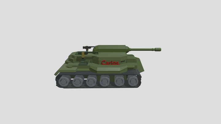 TANQUE- Carlos Ascanio 3D Model