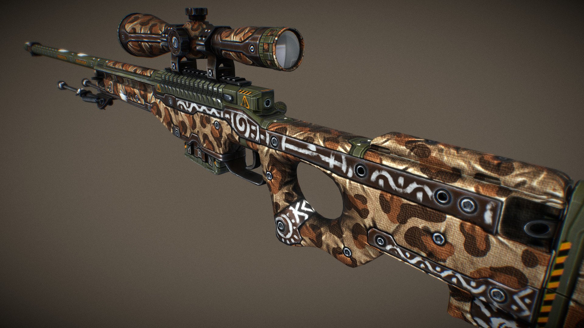 WARLORD :: AWP - 3D model by vlad_icobet [674d8e7] - Sketchfab