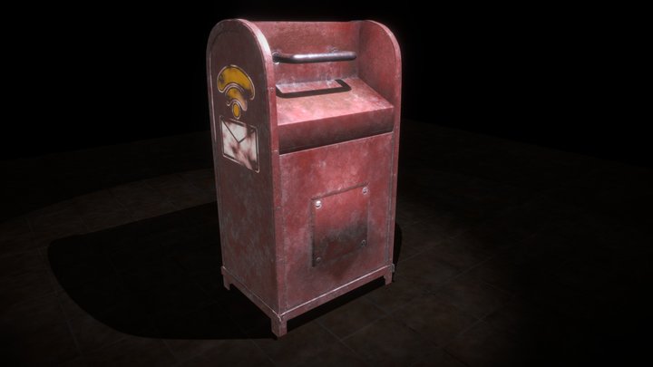 Game Ready Prop - Mail Box 3D Model