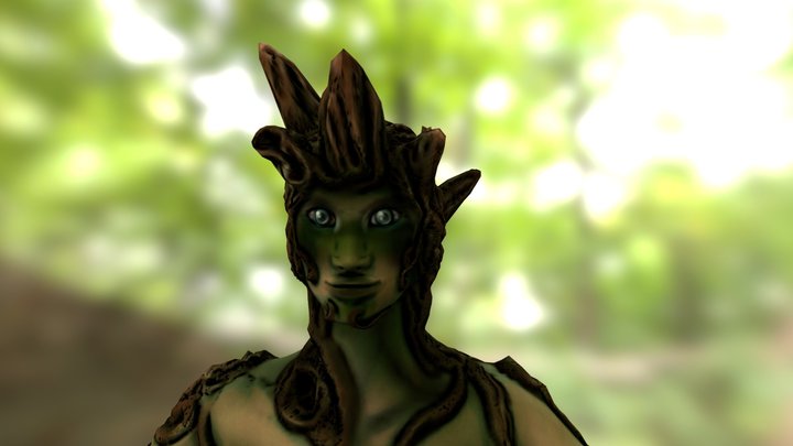 Female Tree 3D Model