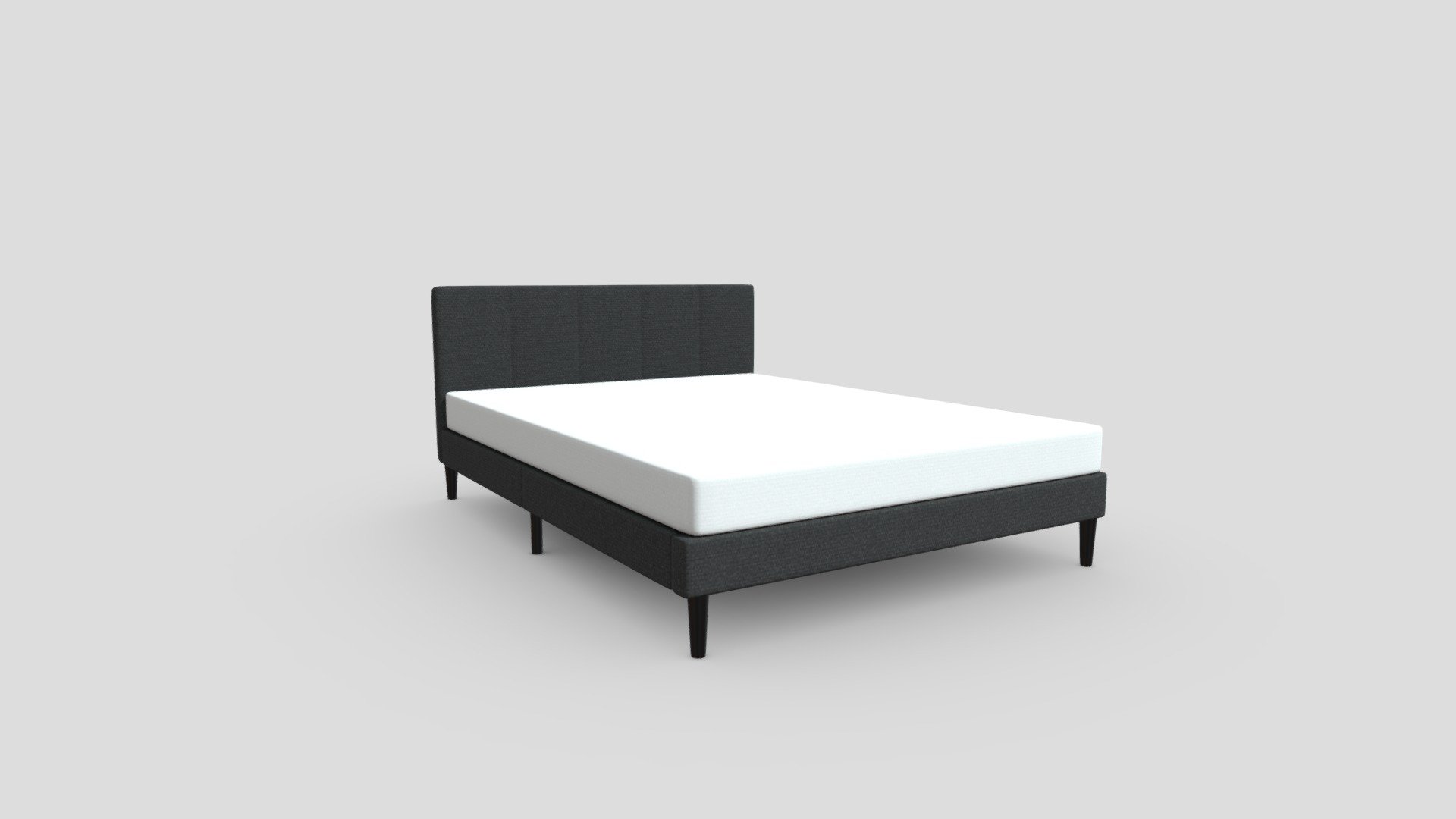 Madden Bed Frame - Buy Royalty Free 3d Model By Interior Model 