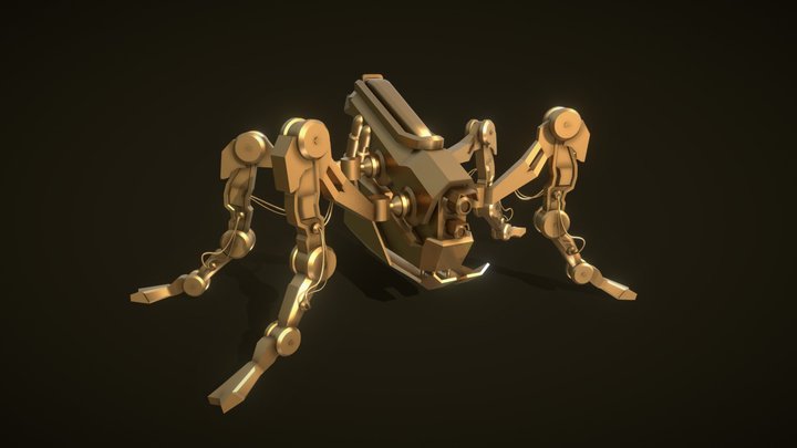 Robot insect 3D Model