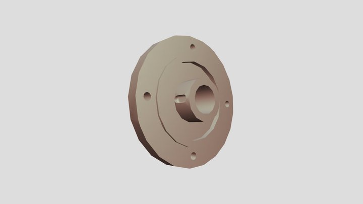 Flange 3D Model