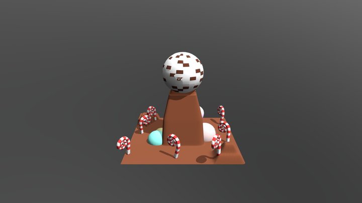 Candy City 3D Model