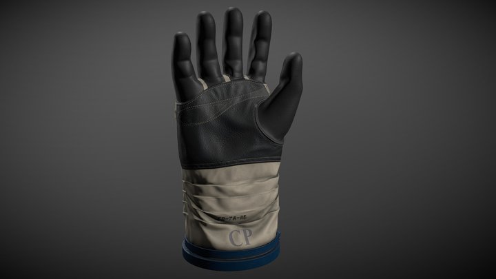 Astronaut Glove 3D Model