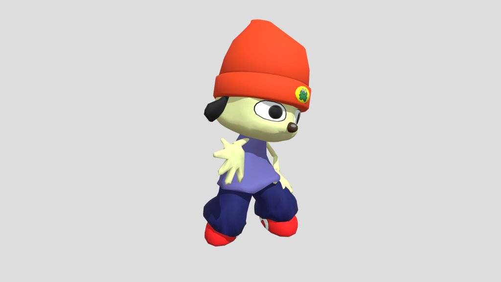 Parappa The Rapper Doing The Toothless Dance