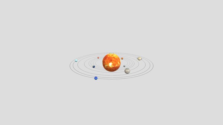 solar_system_sketchfab 3D Model