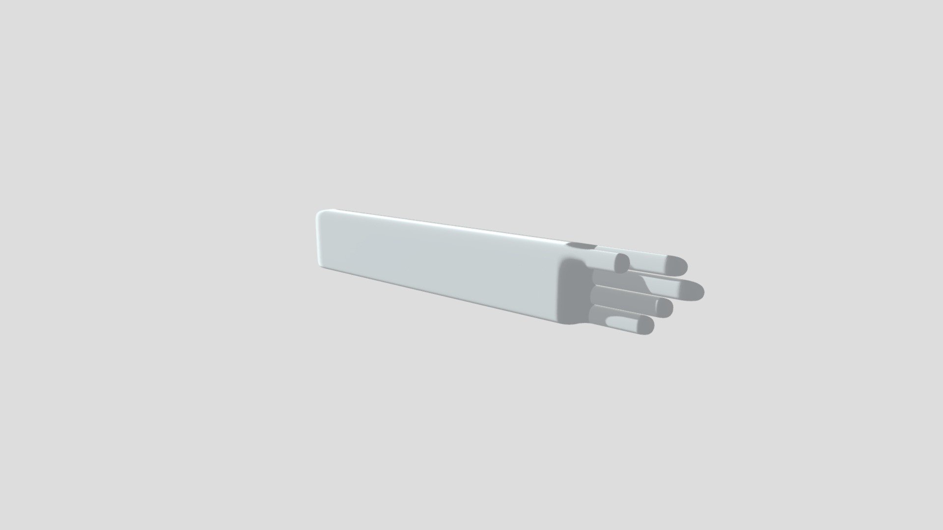 High Poly arm with joints