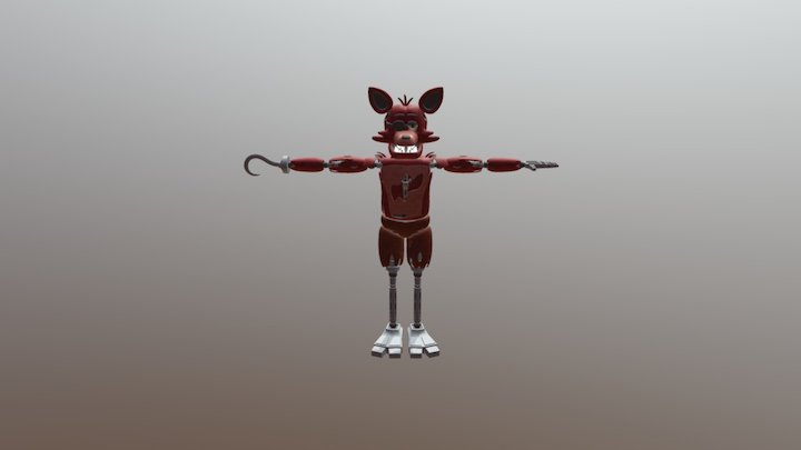 Foxy 3D Model