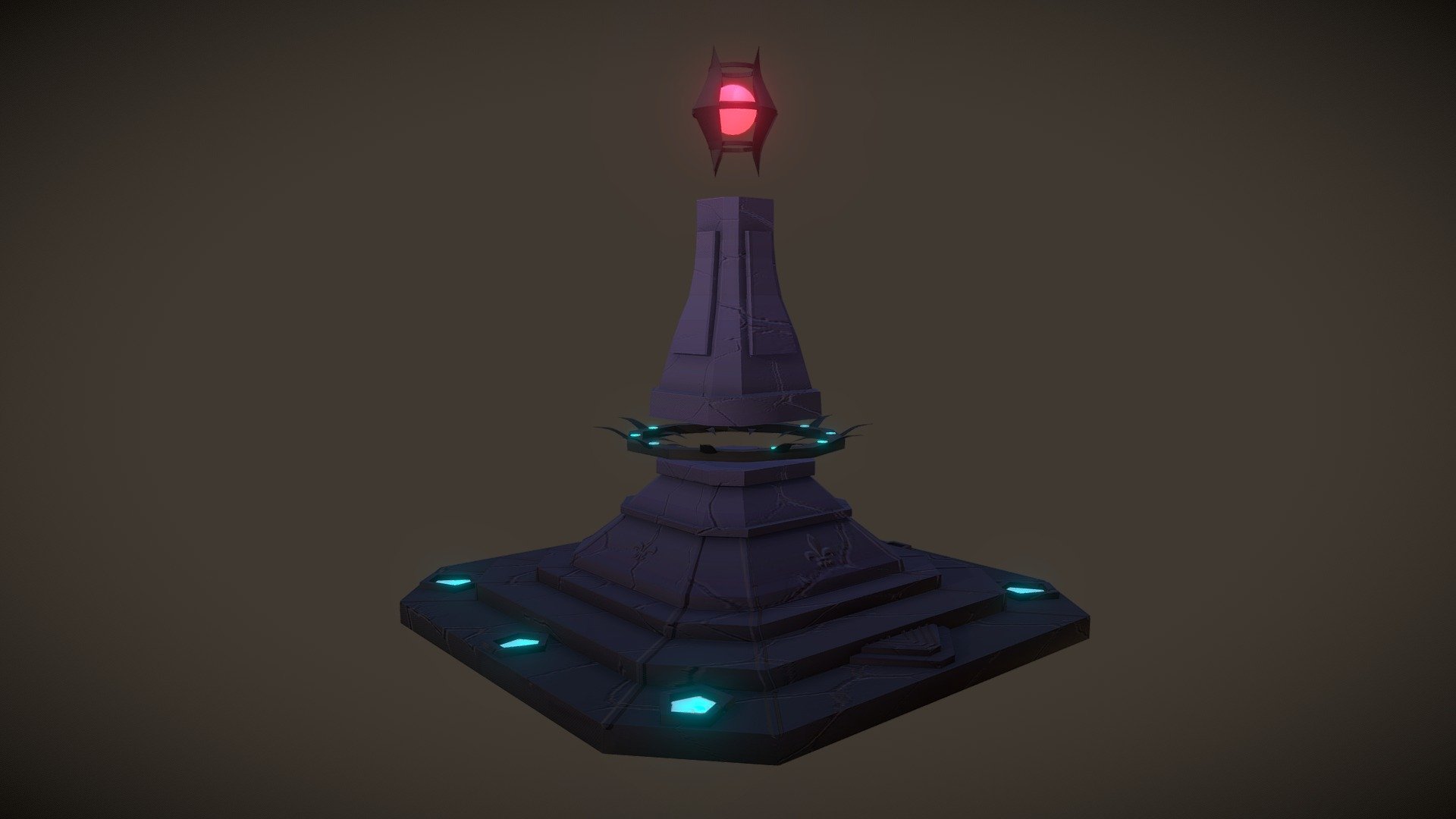 Game-Ready Magic Tower - 3D model by YoumnaMohamed (@YoumnaMohamed)  [6751b40]