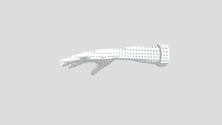 Sliced Hand 3D Model
