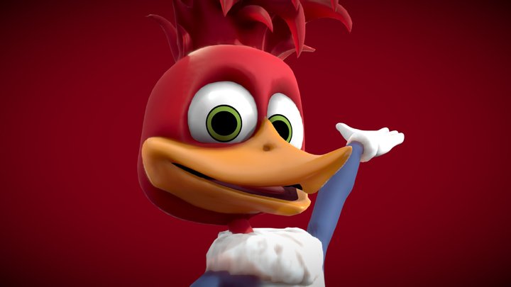 Woody Woodpecker – Modèle 3D gratuit STL