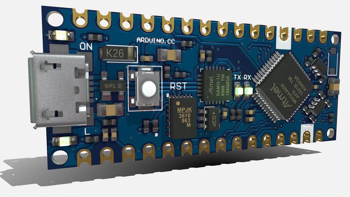 Arduino Nano Every 3D Model