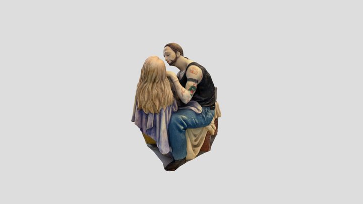 Tattoo Artist Altered Alley 3D Model