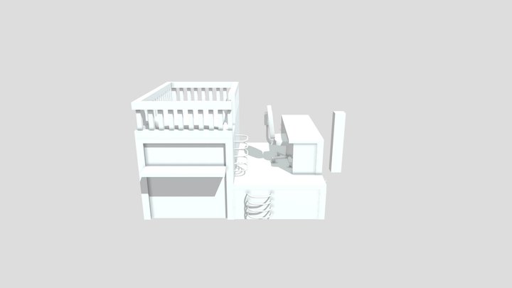 Bunkbedfinal 3D Model