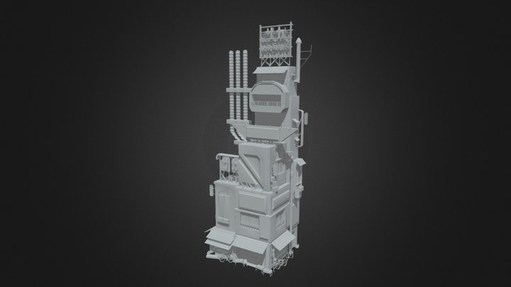 Japanese Industry 3D Model