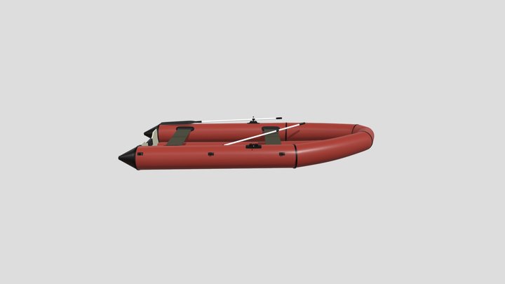 PVC Boat 3D Model