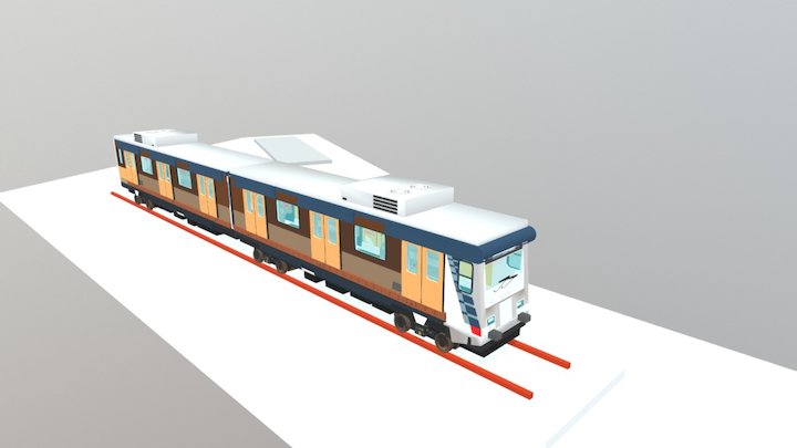 rapid KL LRT version 1 3D Model