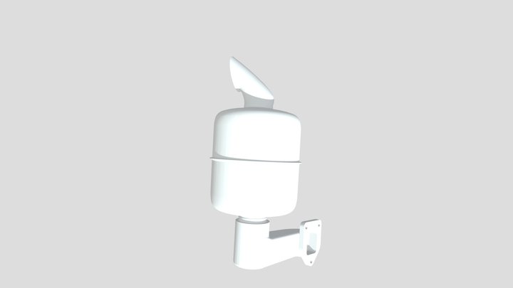 消音器完成 Assem1 3D Model
