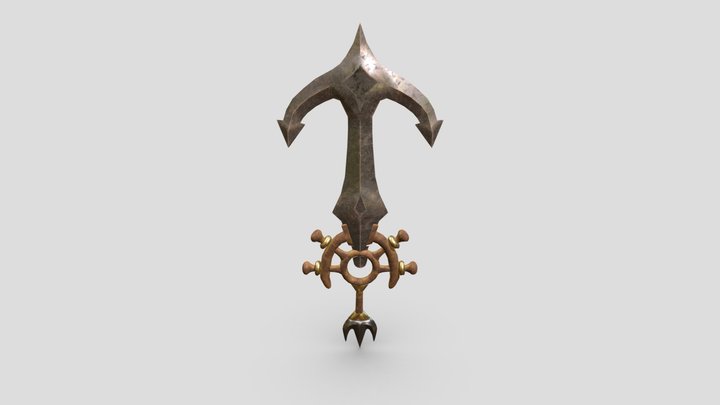 Anchor Sword 3D Model