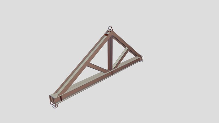 Percha de Isage- 100kN 3D Model
