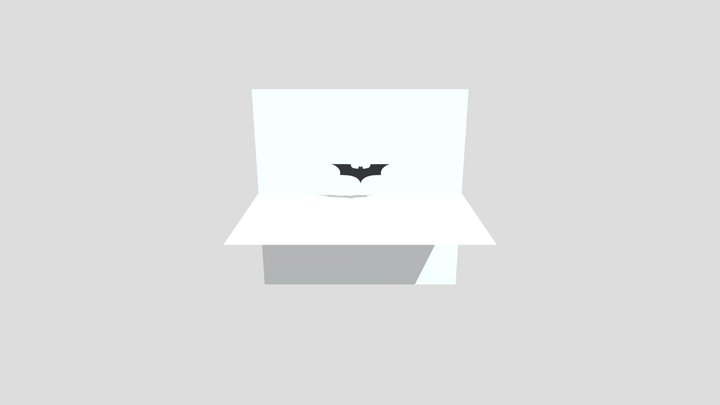 Batman Symbol 3D Model