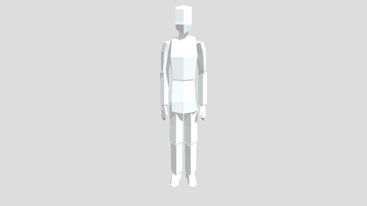 PSX MODEL TEMPLATE 3D Model