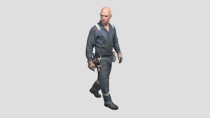 Blue Collar Sentinel – Modèle 3D gratuit STL