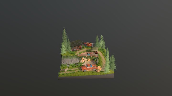 1IGP18_Misha_Kazakov_Diorama Demo Version 3D Model