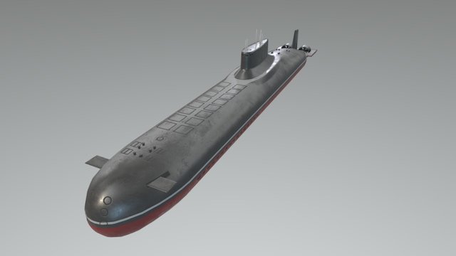Submarine 3D Model
