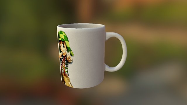 Caneca Chaves01 3D Model