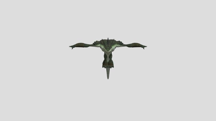 TMNT 2012 - Leatherhead | Wrath of the Mutants 3D Model