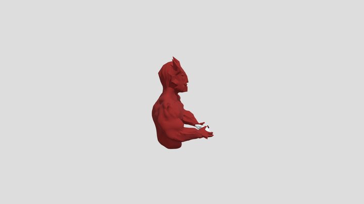 Hellraza Gaming Demond 1 3D Model