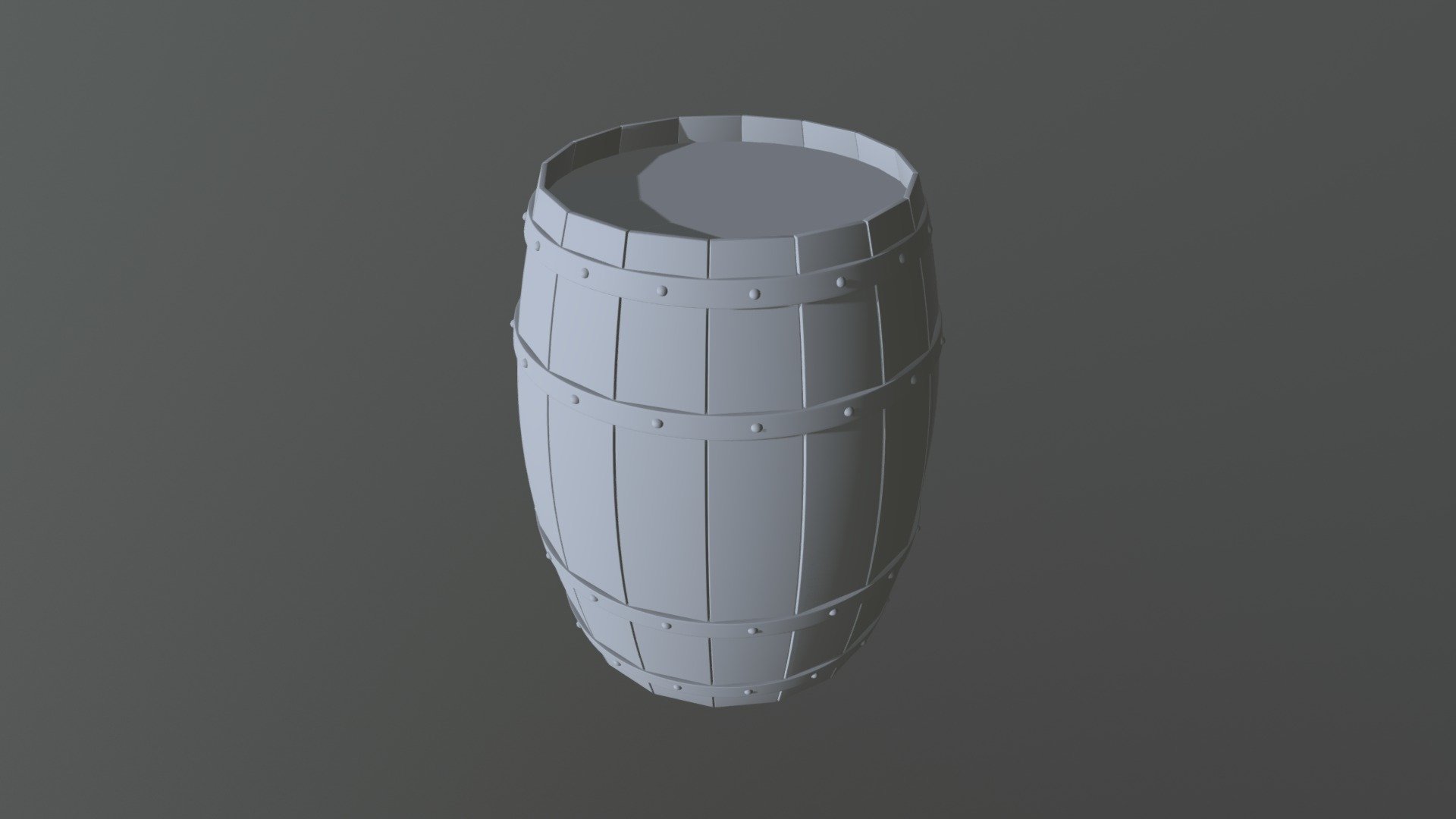 Wooden Barrel