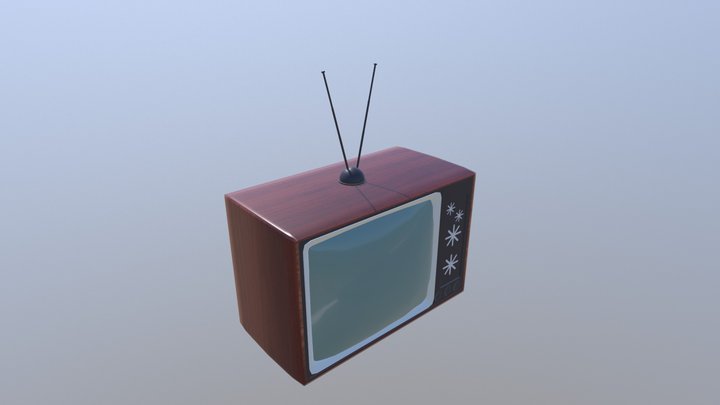 TV 3D Model