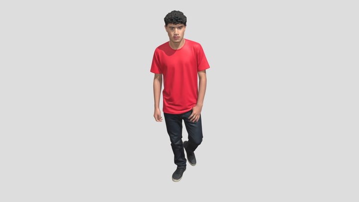 Red Tee Stride – Modello 3D gratuito STL