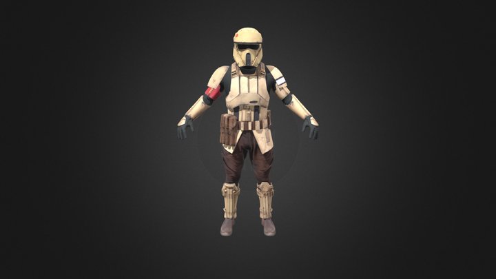 Shore trooper || Rogue One: A Star Wars Story 3D Model