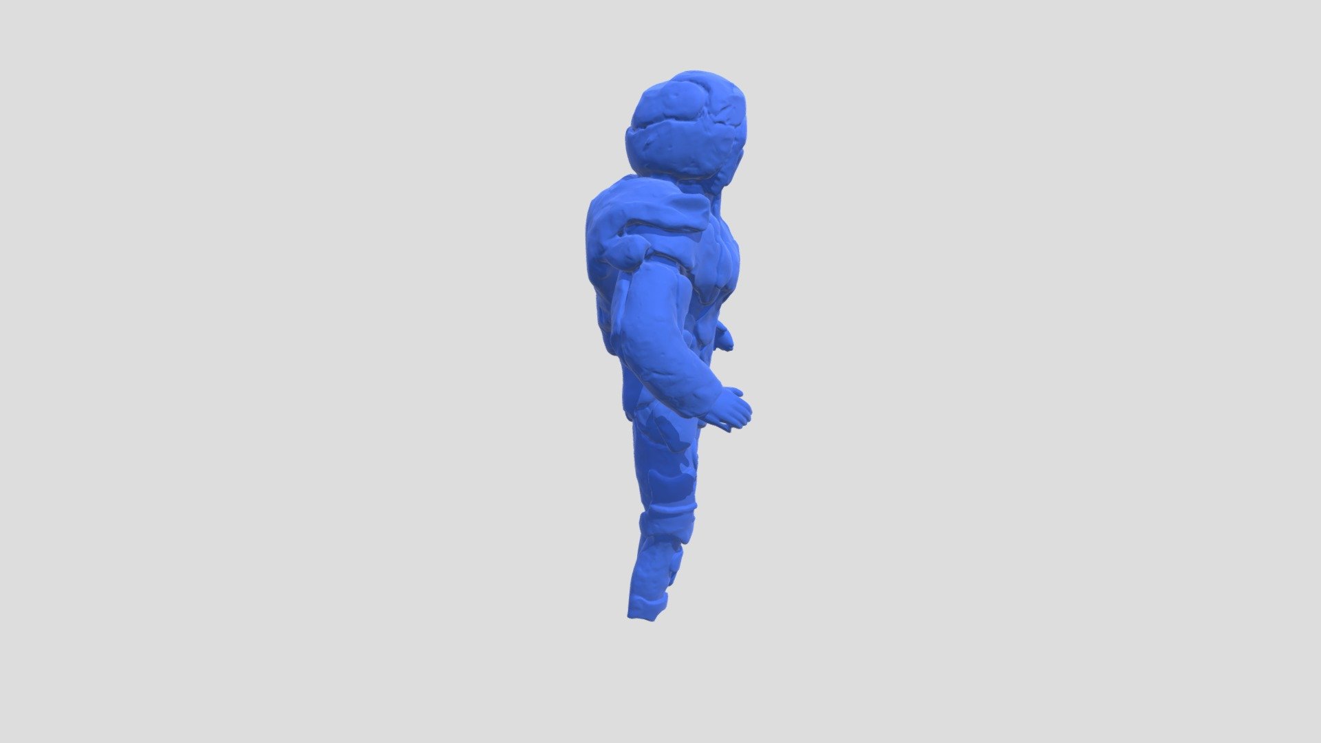 Bear Shouder Top Blue