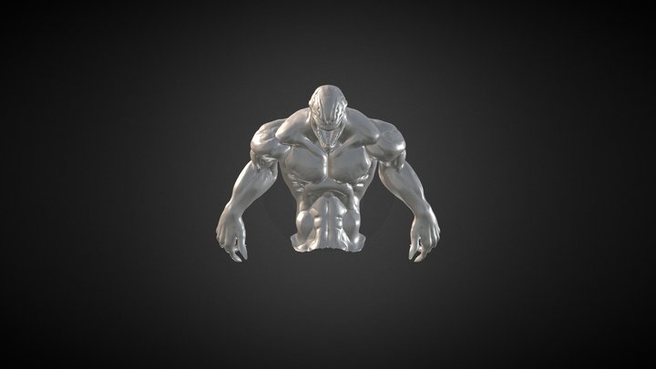 Venom Sculpt 3D Model