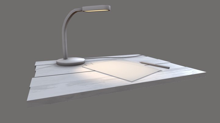 Retry School - Roughness 3D Model